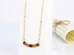 Naszyjnik Mosaic – Brązowa