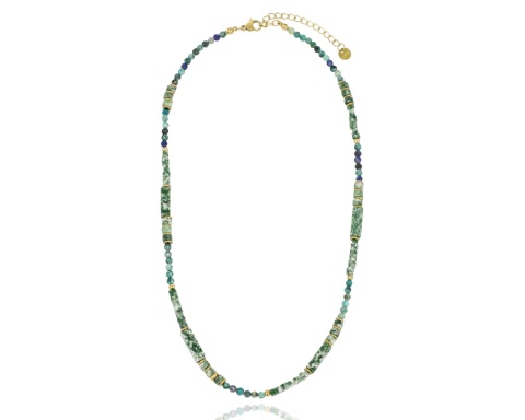 Naszyjnik Balance – Howlit Turkusowy