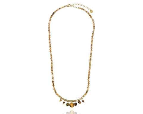 Naszyjnik Balance – Jaspis • Tygrysie Oko