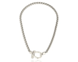 Naszyjnik Łańcuszek Podkowa srebrny