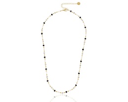 Naszyjnik Balance – Onyks • Kryształ Górski